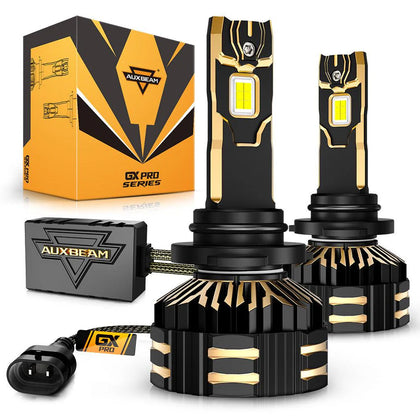 AUXBEAM GX PRO Series 9006/HB4 35000LM LED Headlight Bulbs 190W 6500K Cool White