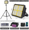 CRONY Solar LED Light 288 LED beads 1200mah*6 battery with 2.1m stand