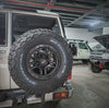 عجلات Hammer لسيارات FJ/PRADO/GX460 17X9 5x +25 إزاحة