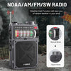 Retro Hand-cranked Solar Radio BT