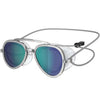 Vintage Gold Frame Swim Goggles