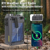 Retro Hand-cranked Solar Radio BT