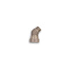Air Compressor Braided Hose Fitting 45 Degree