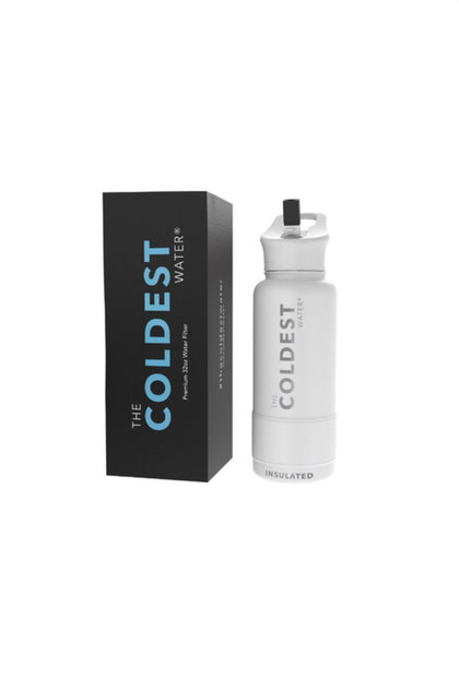 Coldest 950 ml Sports Bottle | White