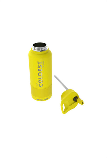 Coldest 950 ml Sports Bottle | Solar Yellow (32 OZ)