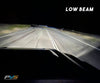 LC70/LC71/LC76/LC78/LC79 Black LED Headlights White Halo Orange Lens
