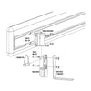 AWNING QUICK RELEASE MOUNTING BRACKETS