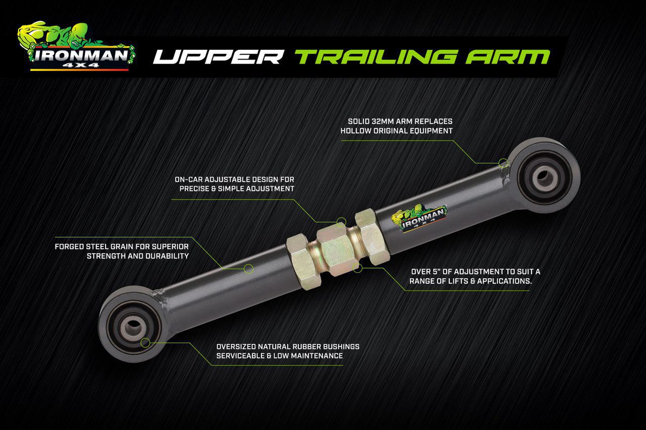 LC200 REAR ADJUSTABLE UPPER ARM TRAILING