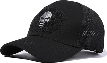 Zero North Black Punisher Hat