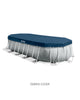 INTEX 6.1M X 3.05M X 1.22M Prism Frame Oval Pool Set