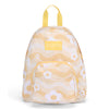 Jansport Half Pint Mini Backpack Flower Power Yellow