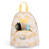 Jansport Half Pint Mini Backpack Flower Power Yellow