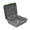 Tred 50-40 Storage Box 25L Shallow Grey With Green