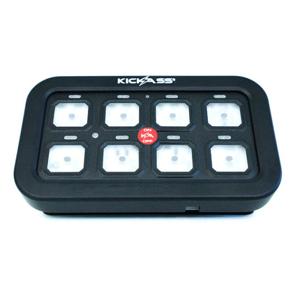 Kickass Bluetooth Control Switch Panel - 8 Gang Switch Panel