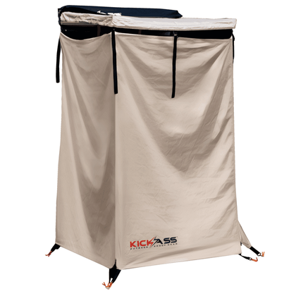 KickAss Premium Shower Awning with Roof
