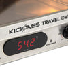 Kickass - 12V 130W Portable Travel Oven Small - Glass Door and Thermometer - TOK