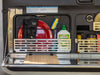 Prado150/GX460 Rear Door Utensil Cage [Natural Stainless]