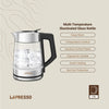 LePresso Multi-Temperature Illuminated Glass Kettle