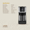 LePresso Rich Brew Coffee Machine Interactive Touch Display