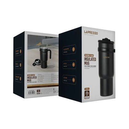 Lepresso Thermo Flask Insulated Mug LP024 - Black
