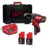 Milwaukee M12BDD-202C 12V DRILL Driver Li-ion 30Nm (4933441915) (WITH 2x2.0Ah Battery & 1 Charger)