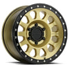 METHOD | MR315 Y61 GOLD BLACK LIP 17×8.5 6×5.5 0MM OFFSET