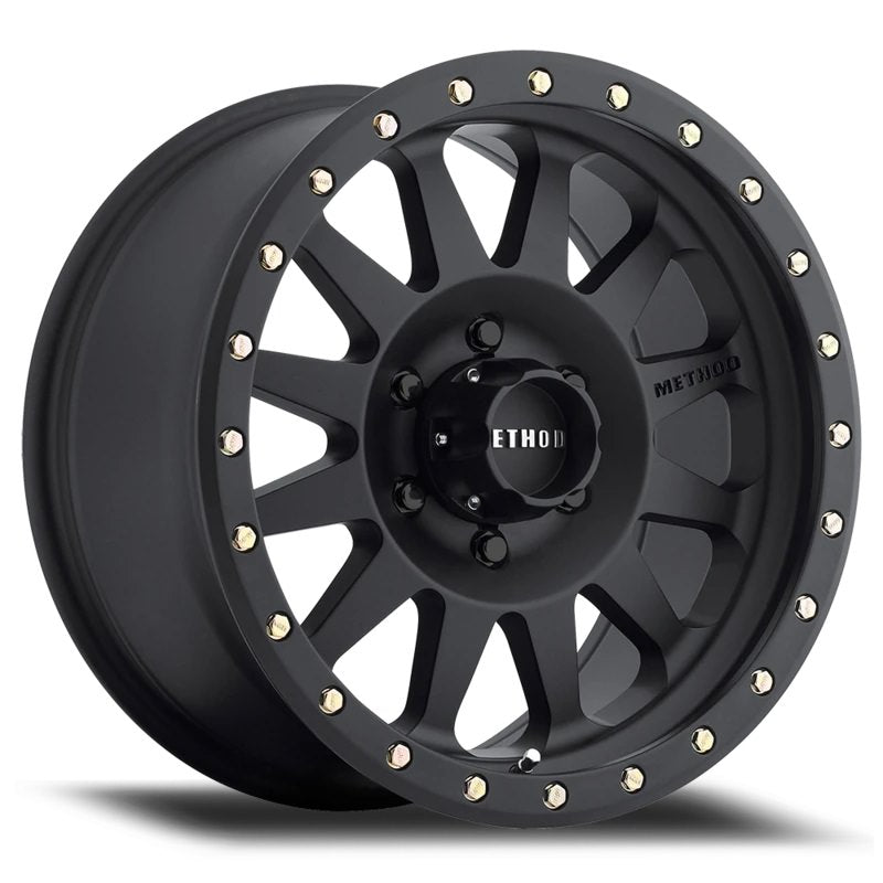 طريقه | MR304 مزدوجة قياسية | 17X8.5 6X135 0مم إزاحة | أسود مطفأ