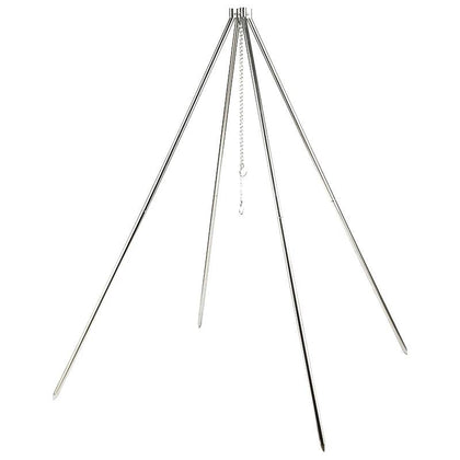 Campingmoon Fire Four-legged Stand with Carrying Bag