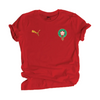 Morocco 2026 Red with Golden Puma Logo - world Cup 2026
