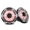 Coaxial Marine Speaker With LED RGB Light 375 MAX Peak Watt