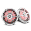 Coaxial Marine Speaker With LED RGB Light 375 MAX Peak Watt