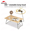 Naturehike camping clip lights - wood grain