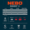 Nebo Bando 1K | Rechargeable