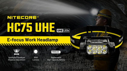 Nitecore HC75 UHE