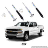 BILSTEIN | 0-1.85″ FRONT ADJUSTABLE & 0-1″ REAR 5100 SHOCKS KIT | CHEVY/GMC 1500 4WD 2014-2018