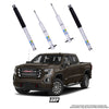 BILSTEIN | 0-2.5″ FRONT ADJUSTABLE & 0-1″ REAR 5100 SHOCKS KIT | CHEVY/GMC 1500 4WD 2019+