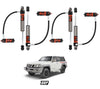 FOX | 0-2.5″ FRONT & 0-2.5″ REAR 2.5 FACTORY RESI ADJUSTABLE SHOCKS KIT | SAFARI Y61 LWD/SWB/UTE 4WD 1998-2023