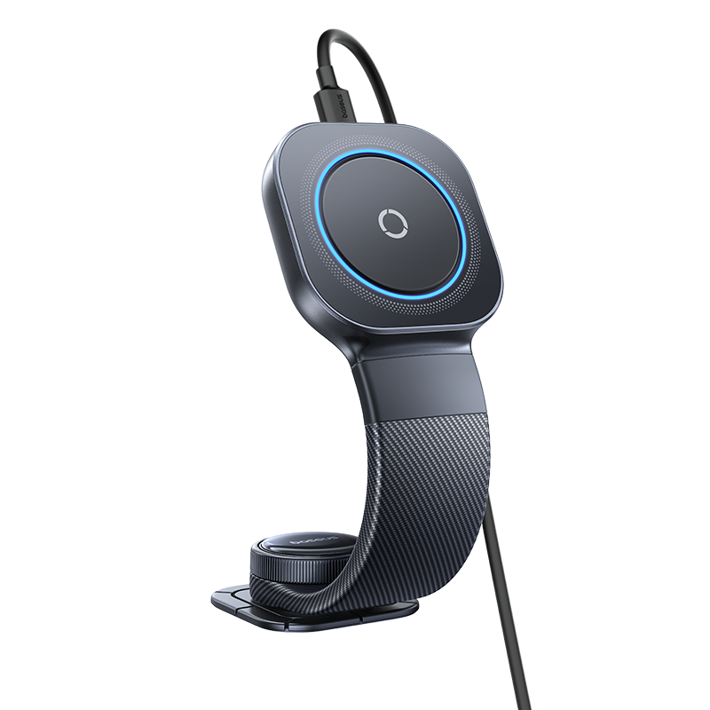 Baseus PrimeTrip C03Pro Magnetic Wireless Car Charger Mount - Cosmic Black