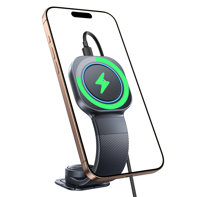 Baseus PrimeTrip C03Pro Magnetic Wireless Car Charger Mount - Cosmic Black