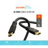 Porodo Blue 4K/60Hz HDMI Cable Ultra HD (2m/6.6ft)
