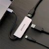 Porodo 3in1 Aluminum USB-C Hub 4K HDMI 87W Power Delivery and USB 2.0