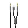 Porodo Multi-Device AUX 3.5mm|Type-C Cable(4ft/1.2m)
