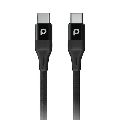 Porodo Braided USB-C to USB-C (60W 2.2m)