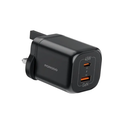 Porodo Dual-Port Quick Charger