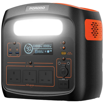Porodo 1500W Forcebase Portable Power Station