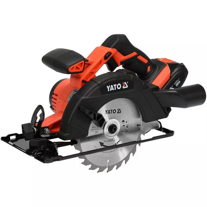Yato 18v Circular Saw 165mm Set (1x2.0Ah+Charger)
