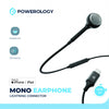 Powerology - Mono Earphone Lightning Connector