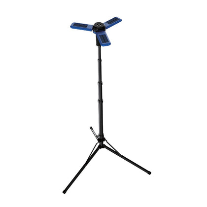 Powerology 2600mAh Camping Light With Tripod Stand Built-in Solar Panels