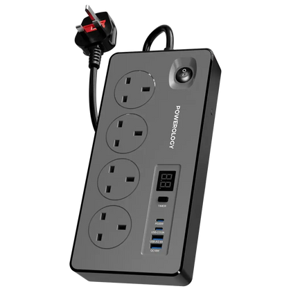 Powerology 4AC | 2990W Power Strip PD 20W