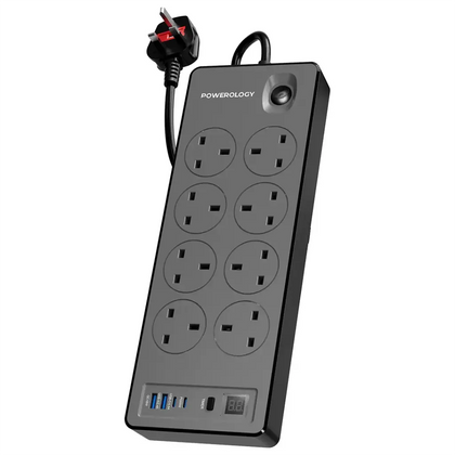 Powerology 8AC | 2990W Power Strip PD 20W